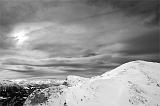 Some snow in b&w