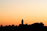 Castle of Susegana, sunset